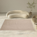 Braided wool and jute rugs for living room